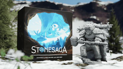 Stonesaga Core Box + Expansions Englische Kickstarterausgabe + Stretch goals + Exclusives