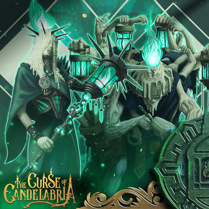 The Curse of Candelabria Kickstarter Edition + Expansions + Stretchgoals + KS Exclusives