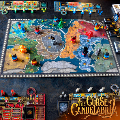 The Curse of Candelabria Kickstarter Edition + Expansions + Stretchgoals + KS Exclusives