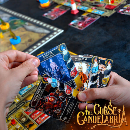 The Curse of Candelabria Kickstarter Edition + Expansions + Stretchgoals + KS Exclusives