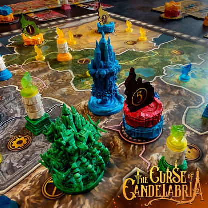 The Curse of Candelabria Kickstarter Edition + Expansions + Stretchgoals + KS Exclusives