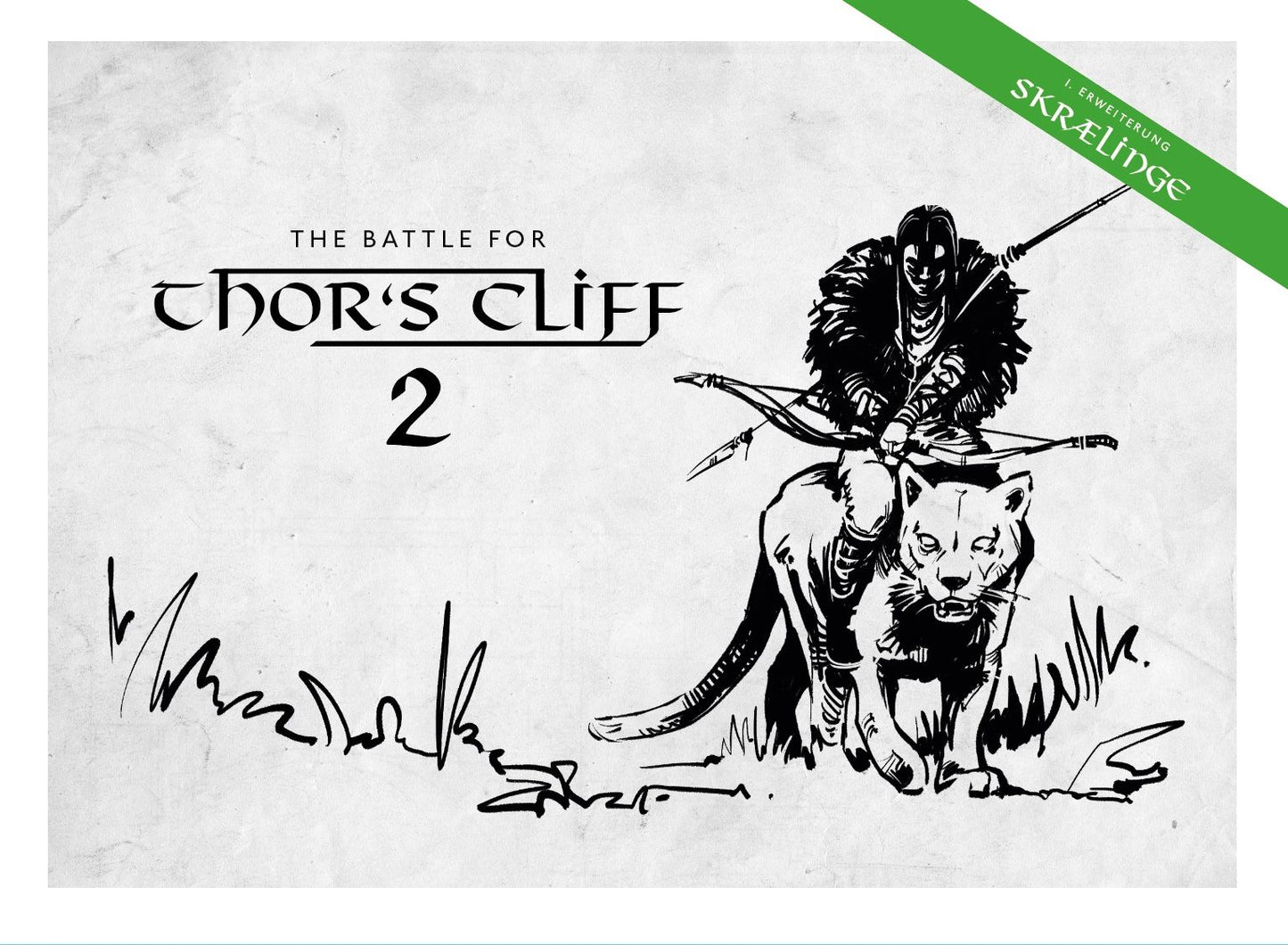 The Battle for Thor's Cliff 2 Erweiterung + Miniaturen englisch+deutsch Kickstarter + exclusives