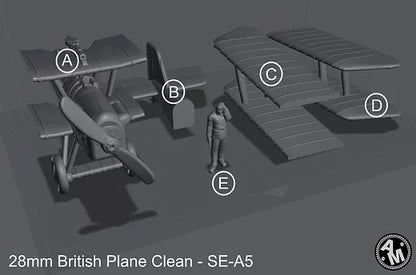 WW1 British aircraft SE 5A