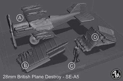 WW1 British aircraft SE 5A