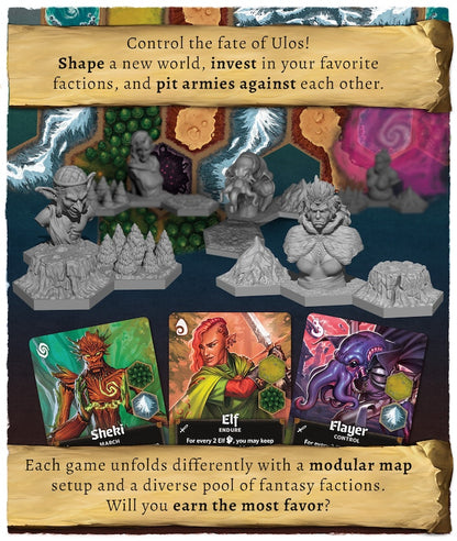 Dawn of Ulos Deluxe + Stretch Goals+ KS Exclusives + Rift Tiles + Metal Token englisch