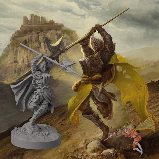 Kingdoms Forlorn: Dragons, Devils and Kings Tale of the knight with no name Knight Expansion + Stretchgoals + KS Exclusive English