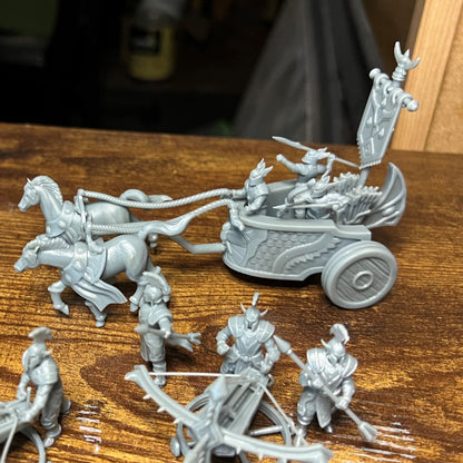 Elf Chariot High Elves vs Dwarves The Master Forge DnD RPG Tabletop