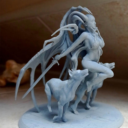 Abere mit Hunden Fantasy Printomancer 3d