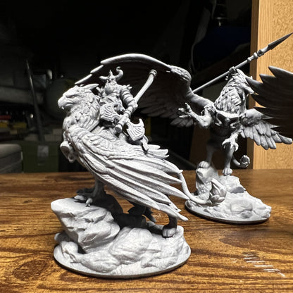 Zwerge Gryphon Reiter High Elves vs Dwarves The Master Forge DnD RPG Tabletop