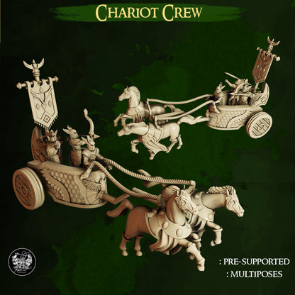 Elf Chariot High Elves vs Dwarves The Master Forge DnD RPG Tabletop