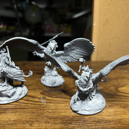 Zwerge Gryphon Reiter High Elves vs Dwarves The Master Forge DnD RPG Tabletop