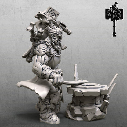 Fire Giant Blacksmith Board Games RPG RG Sculpt