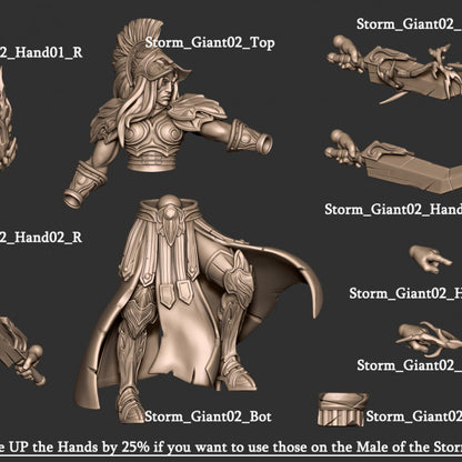 Storm Wind Giant 2 Board Games RPG RG Sculpt