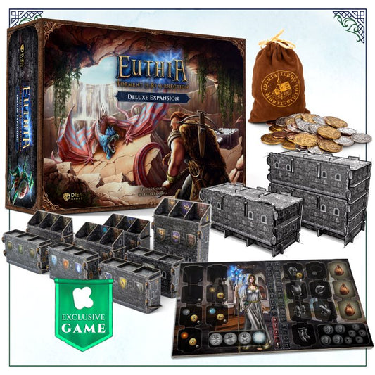 Euthia Resurrected Deluxe Expansion Kickstarter Ausgabe Englisch Stretch Goals KS Exclusives