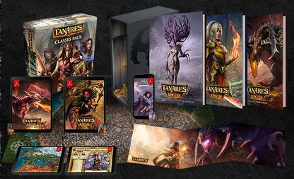 Tanares RPG Essential Box White Slipcase + Power Cards Kickstarter Englisch Stretch Goals KS Exclusives Dragori Games