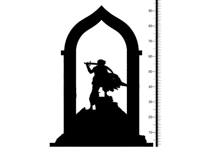 Ali-Baba auf Dioramabase mit Schatz Arabian Nights 1001 Nacht