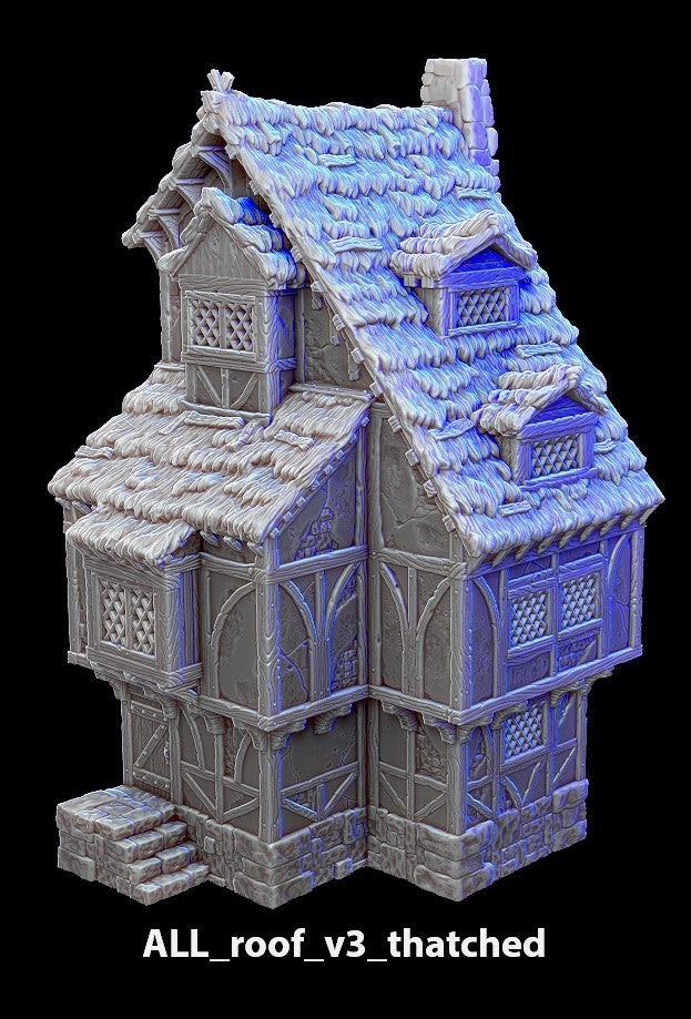 City selling of Tarok Herbalist House by Black Scroll Games