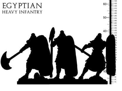 Ägyptische Schwere Infantrie Antikes Ägypten