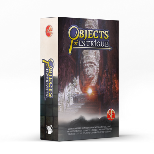 Elements of Inspiration Objects of Intrigue Box Set RPG English Kickstarter Edition