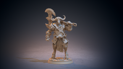 <transcy>Goddess Athena with Owlking by Clay Cyanide Miniatures D&D Tabletop Wargames Painters Greek Mythology</transcy>