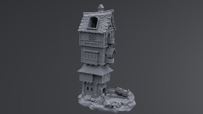 Würfelturm The Barons Manse aus dem Fantasy Dice Towers Set von Create3D