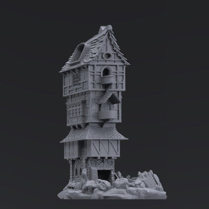 Würfelturm The Barons Manse aus dem Fantasy Dice Towers Set von Create3D