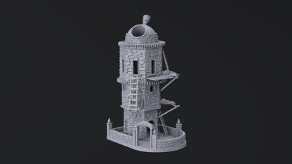 Dice Tower Observatory from the Fantasy Dice Towers Set by Create3D