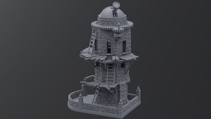 Dice Tower Observatory from the Fantasy Dice Towers Set by Create3D