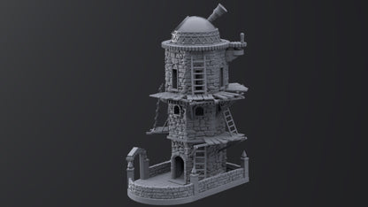 Dice Tower Observatory from the Fantasy Dice Towers Set by Create3D