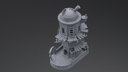 Dice Tower Observatory from the Fantasy Dice Towers Set by Create3D