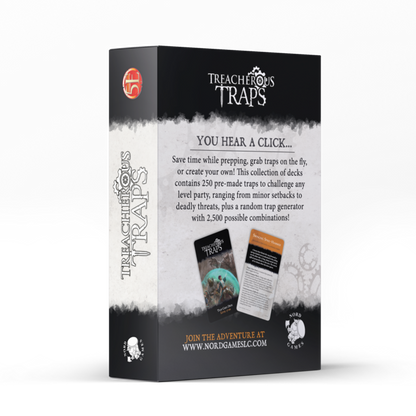 Elements of Inspiration Treacherous Traps Box Set RPG englisch Kickstarter Ausgabe