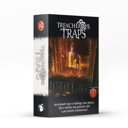 Elements of Inspiration Treacherous Traps Box Set RPG englisch Kickstarter Ausgabe