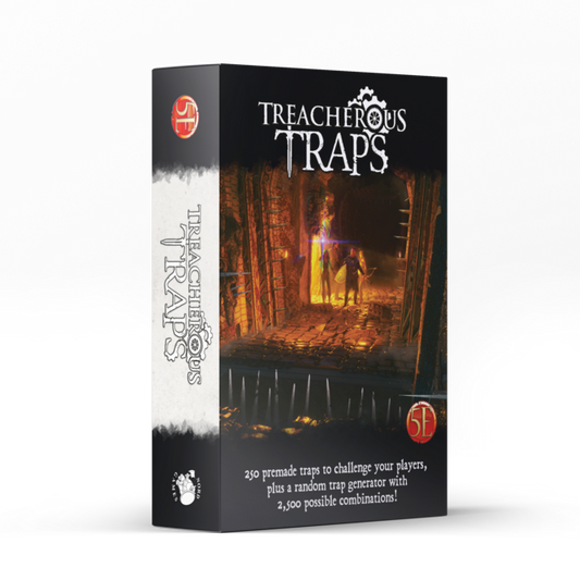 Elements of Inspiration Treacherous Traps Box Set RPG English Kickstarter Edition