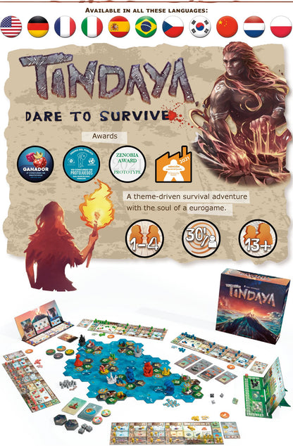 Tindaya Deluxe Kickstarter Ausgabe + Strechgoals + Exklusives englisch