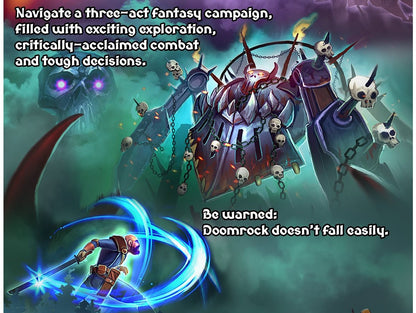 Assault on Doomrock: Doomstrider Pledge Englische Gamefoundausgabe + Stretch goals + Exclusives