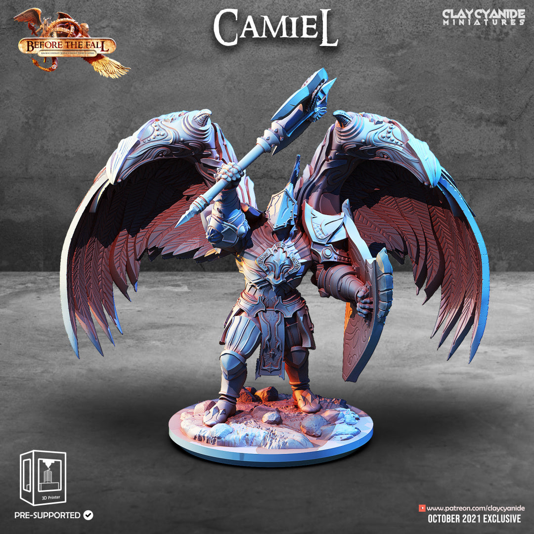 Camiel from the Angels - Before the Fall set by Clay Cyanide Miniature –  LuxurInk Games