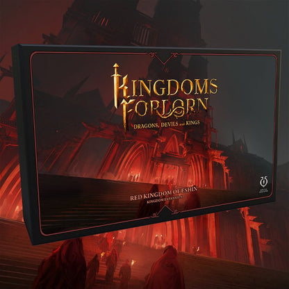 Kingdoms Forlorn: Dragons, Devils and Kings Red Kingdom of Eshin Expansion + Stretchgoals + KS Exclusive English