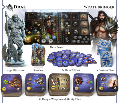 Euthia Resurrected Core Game Pledge Kickstarter Ausgabe Englisch Stretch Goals KS Exclusives