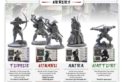 Harakiri: Blades of Honor Daimo Pledge englische Kickstarter Ausgabe + Stretchgoals + Kickstarter Exclusives Synergic Games