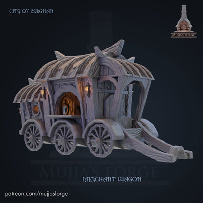 Merchant Merchant Cart House RPG Mujjas Forge City of Zurgnan