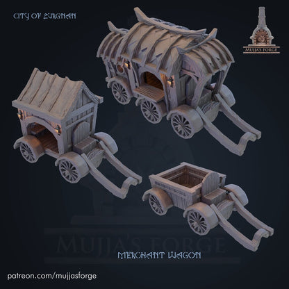 Merchant Merchant Cart House RPG Mujjas Forge City of Zurgnan