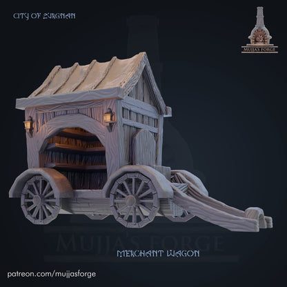 Merchant Merchant Cart House RPG Mujjas Forge City of Zurgnan