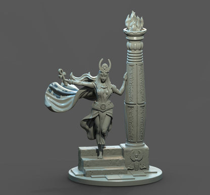 <transcy>Izanami by Clay Cyanide Miniatures D&D Tabletop Wargames Painters Japanese Mythology</transcy>