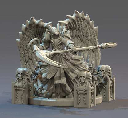 <transcy>Goddess Athena with Owlking by Clay Cyanide Miniatures D&D Tabletop Wargames Painters Greek Mythology</transcy>