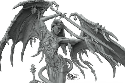 Lamashtu Demon Fantasy Printomancer 3D