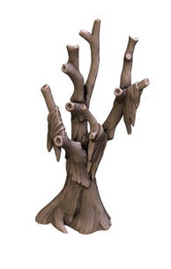 Eule Baum StoneAxe Miniatures 3D DnD Tabletop RPG  Dungeons and Dragons Figur Miniature  Tiere