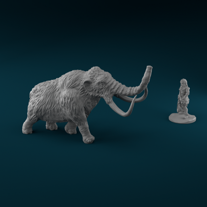 Mammoths from The Rampart by StoneAxe Miniatures