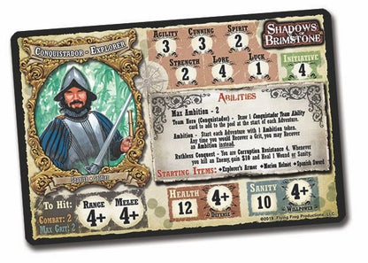 Shadows of Brimstone: Valley of the Serpent King Grundspiel englische Ausgabe