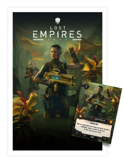 Lost Empire englische Kickstarter Ausgabe + Stretchgoals/KS Exclusives + Erweiterungen