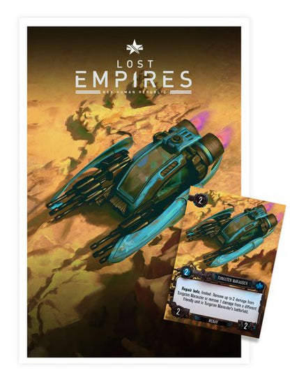 Lost Empire englische Kickstarter Ausgabe + Stretchgoals/KS Exclusives + Erweiterungen